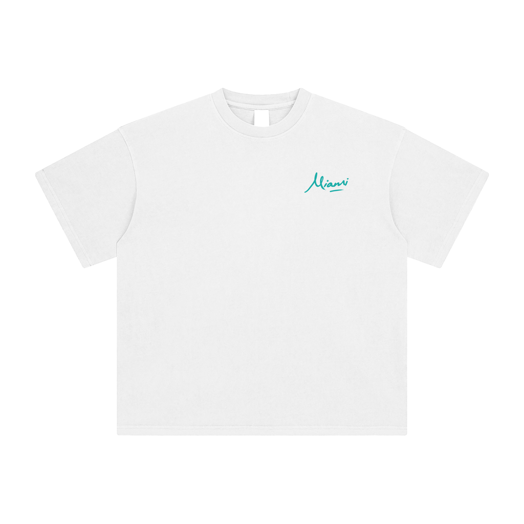 Enzyme Washed QB1 Tee