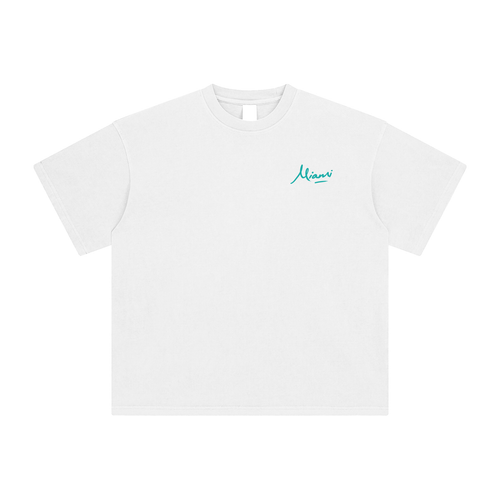 Enzyme Washed QB1 Tee